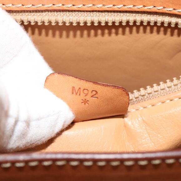 CELINE Macadam Canvas Shoulder Bag Pvc Leather Brown Gold - Picture 13 of 13